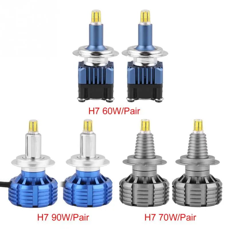 

2Pcs Car LED Headlight Driving Lamp Bulbs LED H7 360 60W 12V 6000K for Auto Kit Car accessories
