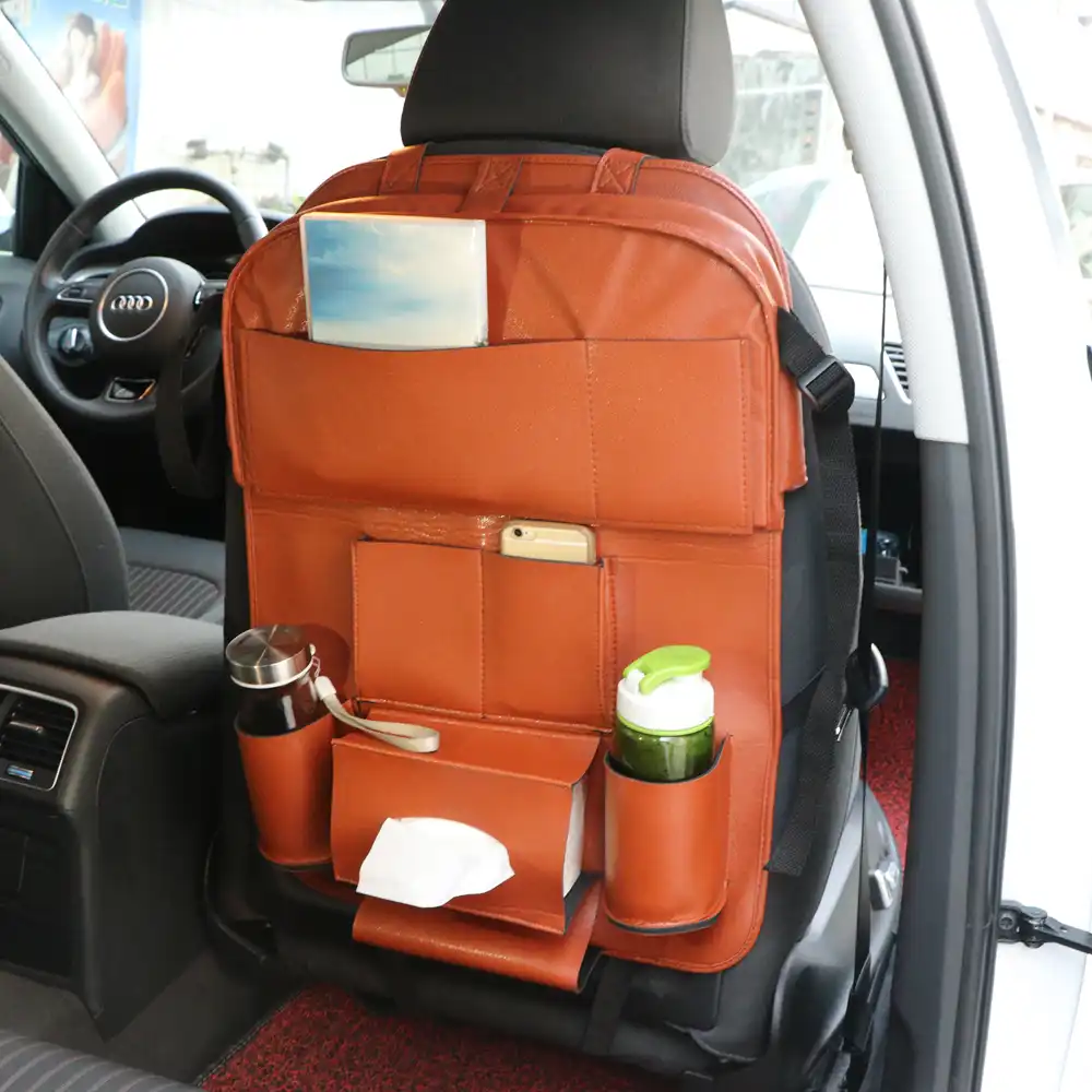 Universal Car Trunk Organizer Rear Back Seat Storage Bag Holder Pocket J8O0