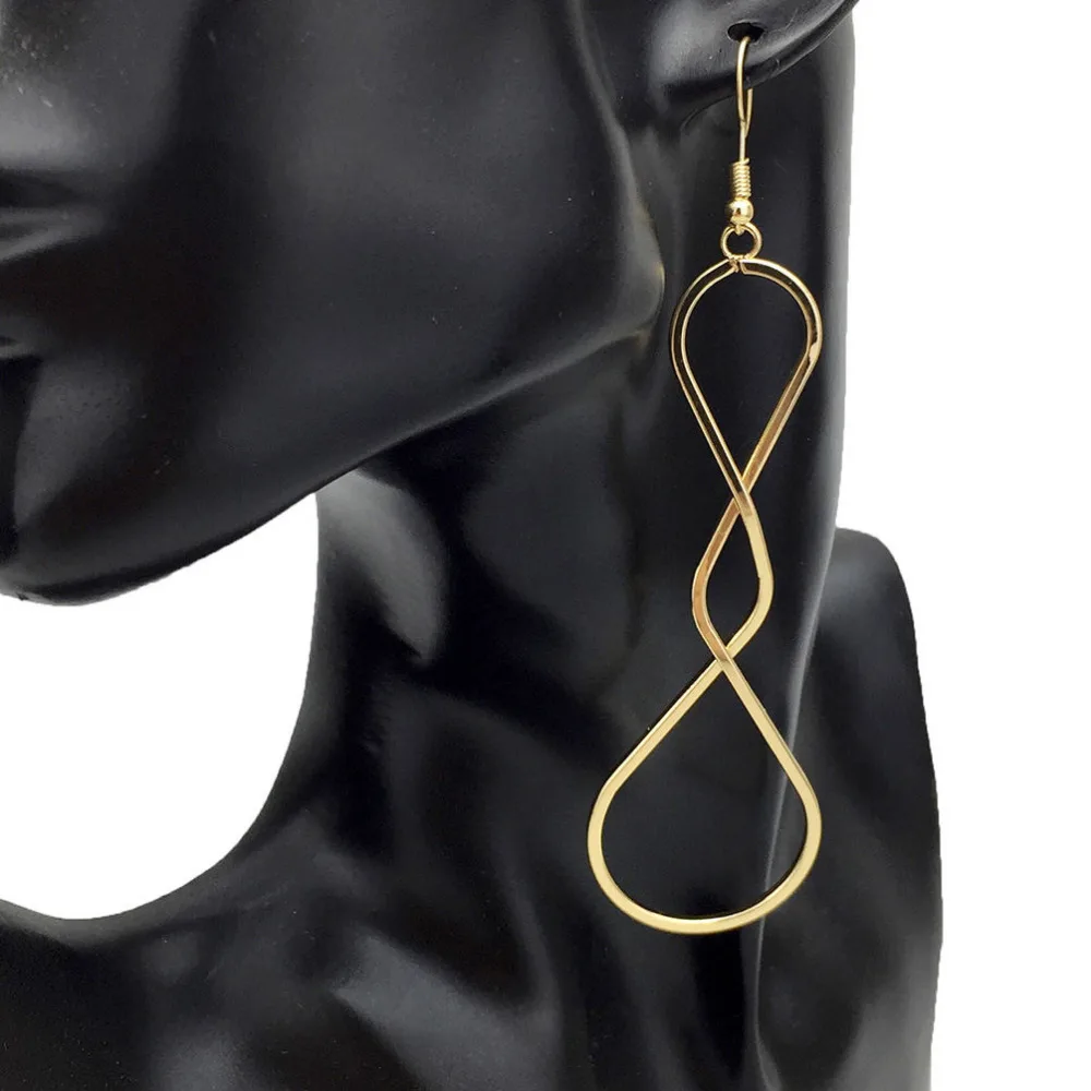 New Fashion Jewelry Long Dangling Earrings For Women Unique Statement