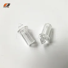 Оптическое волокно свет потолочные заостренные огни 100 шт украшения волоконно-оптический свет Конец фитинги с 0,75 мм/1,0 мм/1,5 мм фиксированный соединитель