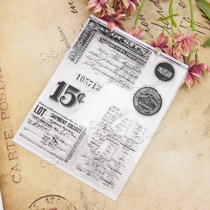 

Post Transparent Clear Silicone Stamp/Seal for DIY scrapbooking/photo album Decorative clear stamp sheetsH039