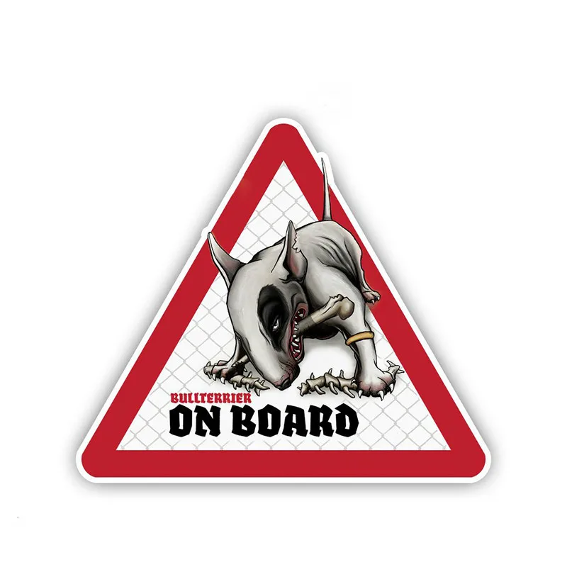 

Bullterrier Dog For Auto Car/Bumper/Window Decal Sticker Decals DIY Decor CT2571