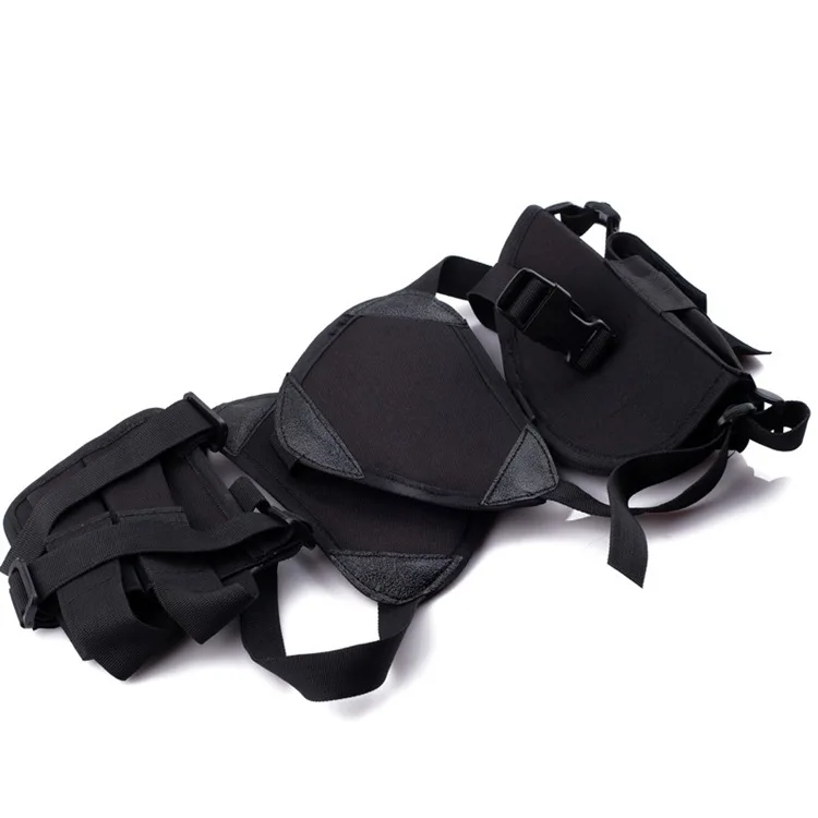SAFEBET тактическая сумка FBI противоугонные подмышечные сумки персональная Кобура сумка для хранения сумки для игр на открытом воздухе органайзер для путешествий - Цвет: Черный