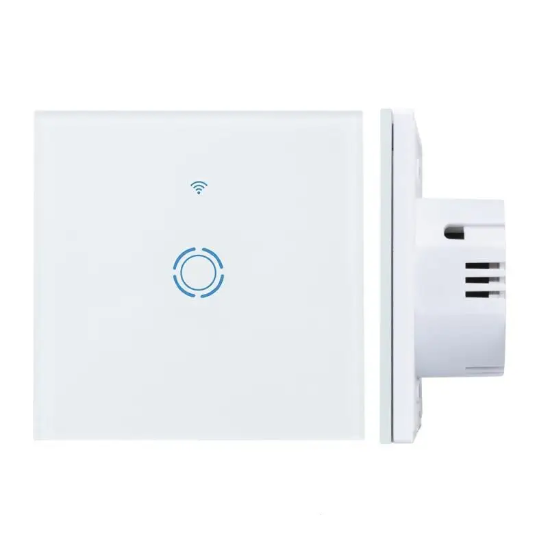 

Smart Switch 1 Gang EU WiFi RF 86 Type Smart Wall Touch Light Switch Smart Home Automation Module Remote Control Z35