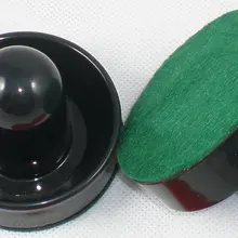 1 шт. черный 75 мм 2,9" Воздушный хоккейный стол толкатель Mallets Войлок GoalieS puck 80