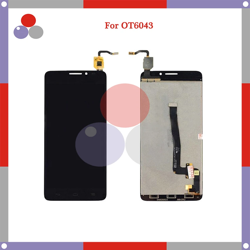 10 шт./партия детали для Alatel One Touch Idol X Plus OT-6043 OT6043 6043 | Мобильные телефоны и
