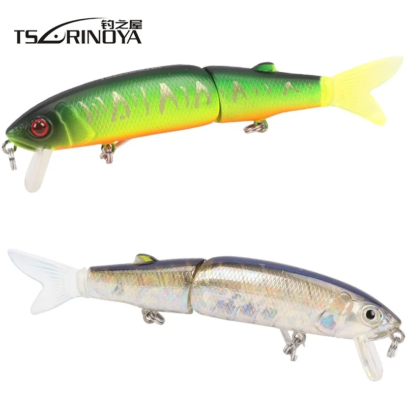 

TSURINOYA DW42 113mm 13g 2 Sections Suspend Minnow Hard Bait Depth 1.8m Isca Artificial Para Pesca Leurre Sea Fishing Wobblers
