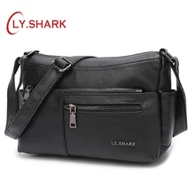 LY. SHARK женская сумка из натуральной кожи, женские сумки через плечо, сумки через плечо для женщин, роскошные сумки для женщин, дизайнерские