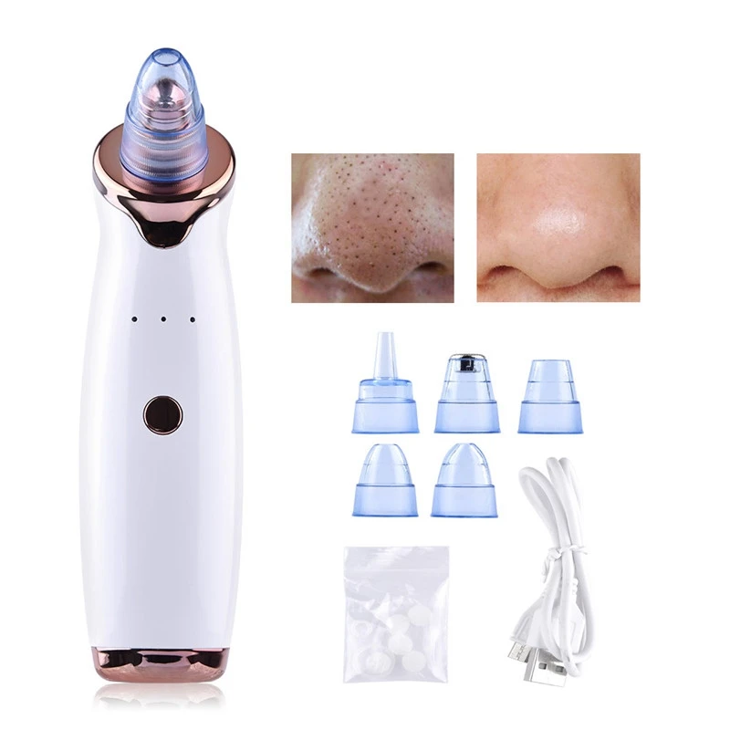 

Blackhead Remover Skin Care Pore Vacuum Acne Pimple Removal Vacuum Suction Tool Facial Diamond Dermabrasion Machine Face Clean