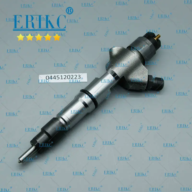 

ERIKC 0445120223 common rail diesel injector 0 445 120 223 crin 0445 120 223 for Shanqi Delong Foton Sinotruck Weichai WD10