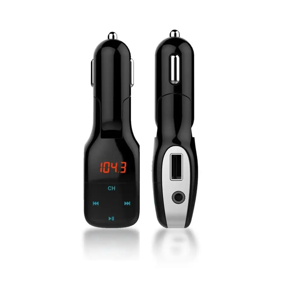 Eincar font b Wireless b font Bluetooth MP3 Player FM Transmitter Hands free Calling Car Kit