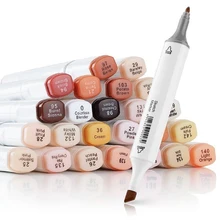 24 шт./компл. 24 Цвета художника Маркер ручки для рисования принадлежности маркер для белой доски Набор для книжной иллюстрацией для рисования