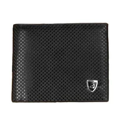 

New 2017 Men Business Wallets Fashion DOT Pattern Genuine Leather Purses Money Clips Wallet Men High quality man wallet R0008