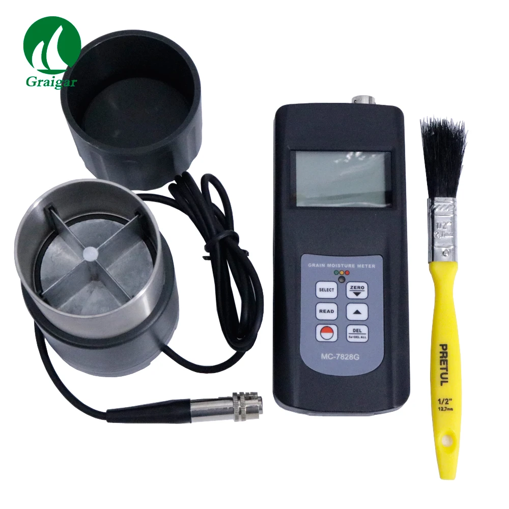 

MC-7828G Cup Type Digital Grain Moisture Tester Corn Wheat Coffee Bean Seed Moisture Meter