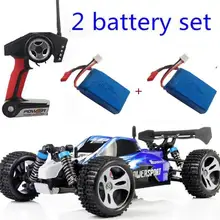 2 шт. батареи! WL игрушки A959 2.4 г 4x4 дистанционного управления 1:18 всего пропорциональный 45 км/ч внедорожник