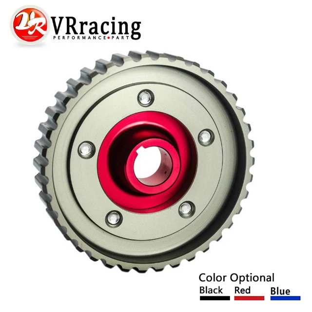 Color : Red Automotech 1 Pcs Adjustable Cam Gears Pulley Alloy Timing Gear Fits For H-o-n-d-a SOHC D15//D16 D-SERIES Engine