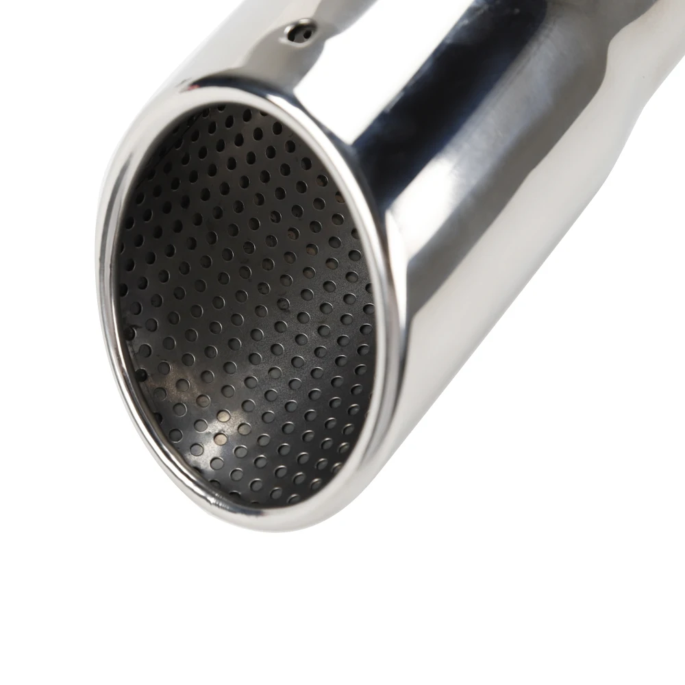 Car Exhaust Pipe Tip End Tail Muffler Stainless Steel Cover For Jeep Wrangler JL 2018  (2)