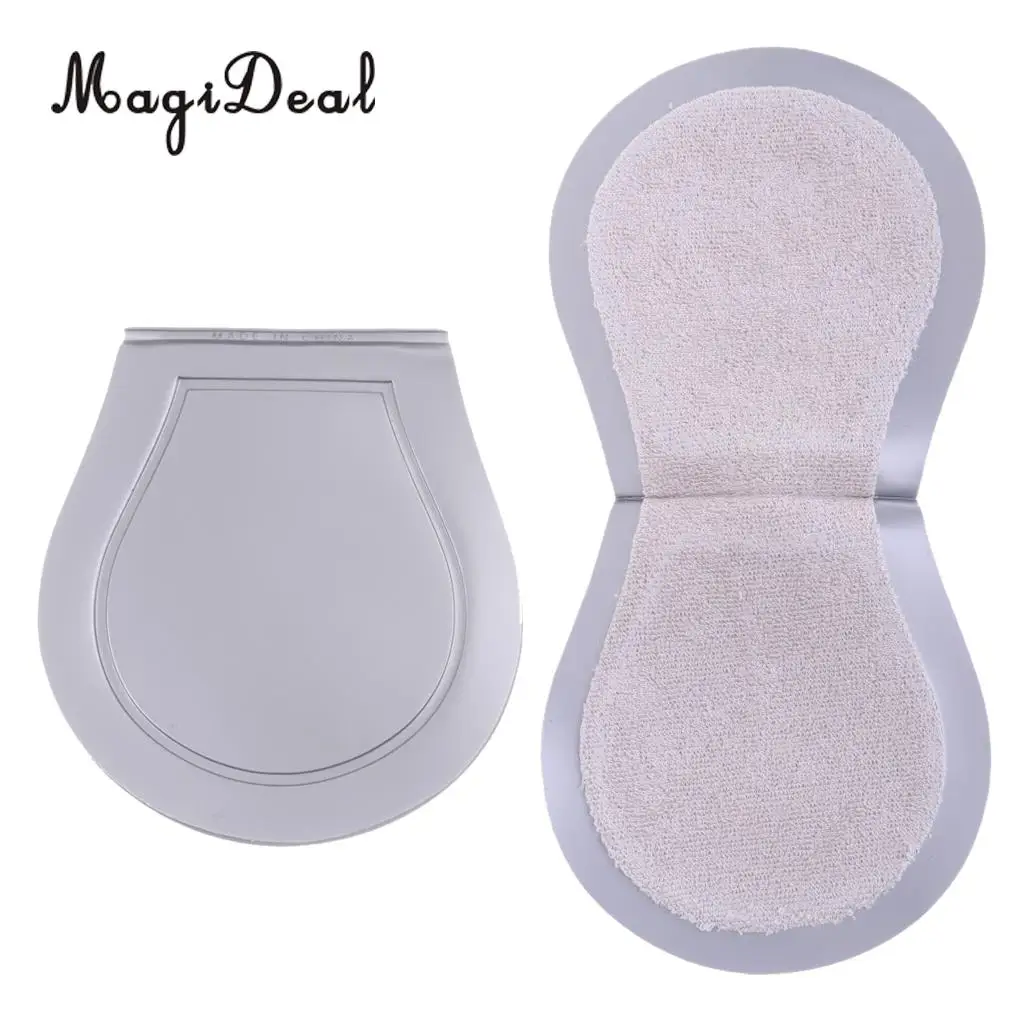 MagiDeal 2 Pieces Reusable Golf Ball Cleaner Towel Keep In Your Pocket Golf Accessory