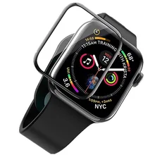 Чехол для Apple Watch 5/4 44 мм 40 мм защитная пленка из закаленного стекла для Apple Watch 38 мм 42 мм серия 3/2/1