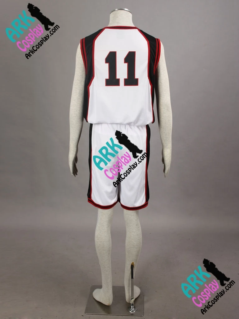 Kuroko no Basuke Tetsuya костюм для косплея белый No.11 мужской Basket косплей Трикотажный