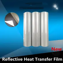 HOHOFILM, 50 см x 2500 см, светоотражающий винил для теплопередачи, ПУ, безопасный/Светоотражающий термопресс, футболка, винил, 20 дюймов, x82ft