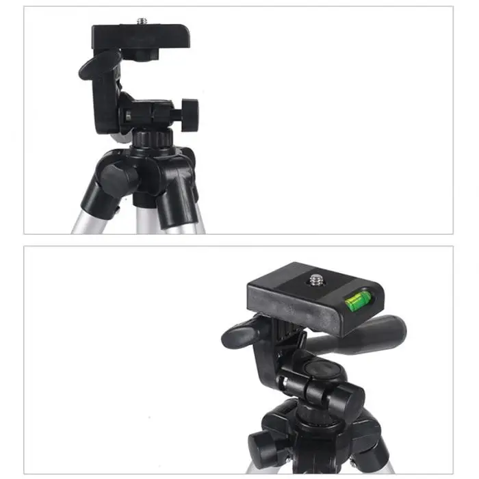 Универсальный Портативный штатив для цифровой камеры, видеокамеры, штатив, фонарь, легкий алюминиевый кронштейн для Canon, Nikon, sony, QJY99