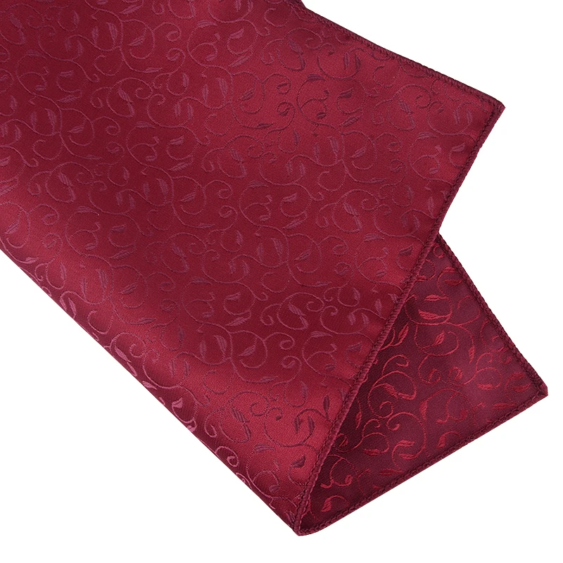 7 Styles Fashion Men's Pocket Square Western Style Floral Handkerchief for Suit Pocket Wedding Square Paisley Hanky