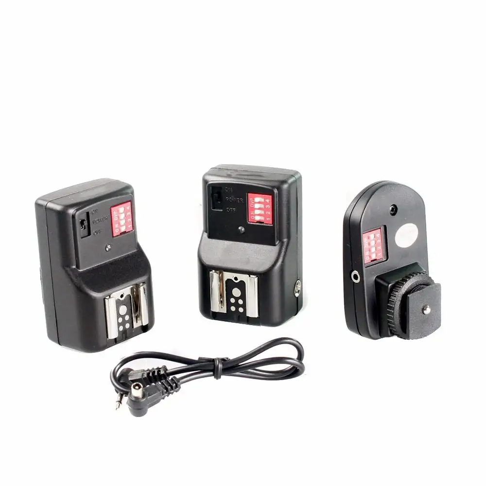 

BEESCLOVER 16 Channels Radio Wireless Remote Speedlite Flash Trigger for Flashe Speedlite Universal 16-channel Transmitter r25