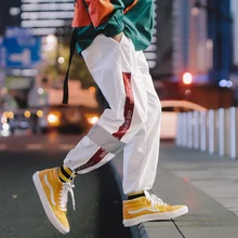 Hip Hop Street Harm Pants Patch Printed Jogger Pant Elastic Waist Mens Sport Casual Trousers New Fashion Summer Plus Size 5XL Hip Hop Street Harm Pants Patch Printed Jogger Pant Elastic Waist Mens Sport Casual Trousers New Fashion Summer Plus Size 5XL