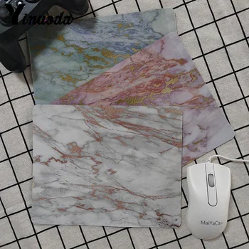 

Yinuoda Simple Design Tile Golden Flower Texture Office Mice Gamer Soft Mouse Pad Notebook Non-Slip Mousepad gamer Keyboard Mat
