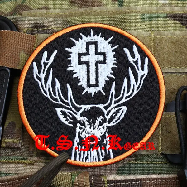 Военная нашивка военная &quotst.Hubertus/parrescuejumper PJ&quot|st badge|pj patch |