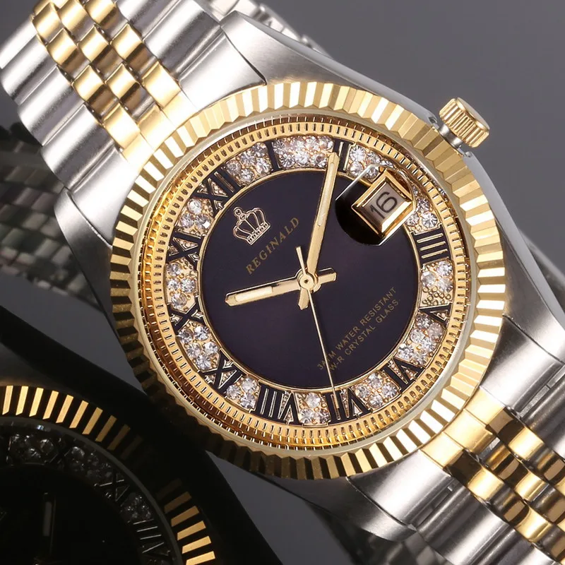 

Original high Quality Quartz Fashion Men Full Steel Watch Business Casual Watches Men Watches