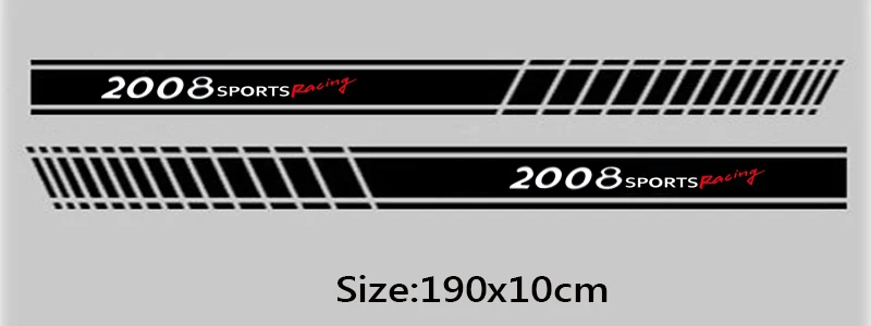 2 стороне автомобиля наклейки для колес стикеры наклейки-флаг графически для peugeot 106 108 206 208 306 308 508 2008 3008 автомобильные аксессуары
