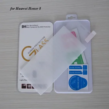 

500PCS/Lot 2.5D Tempered Glass Screen Protector For Huawei Honor 8 Protective Film By DHL