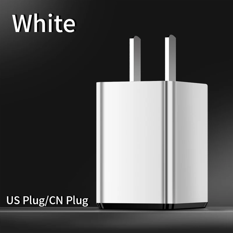 IHaitun, 5 В, 3,0 А, USB зарядное устройство, мини, зарядное устройство для путешествий, два порта, быстрая зарядка, быстрая для iPhone X XS, huawei P30, Xiaomi Redmi K20 Pro - Тип штекера: White Color