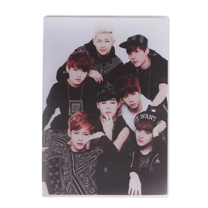 

2018 BTS Bangtan Boys Same Waterproof B5 Notebook 60 Pages BT21 Fans Club