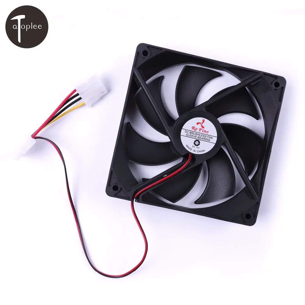 1PC DC12V 0.03A 4 Pin Ultra Quiet Powerful Brushless Fan 7 Blades