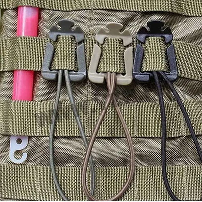 

Elastic Rope Webbing Buckle Winder ebdom Web Dominator Molle Backpack Carabiner