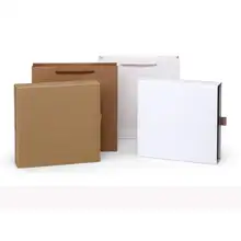 DoreenBeads крафт-бумага хранение чая комоды Пуэр/зеленый чай/Улун Свадьба год Подарочная коробка Чай Caddies с сумочкой 2 цвета 1 шт