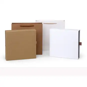 

DoreenBeads Kraft Paper Tea Storage Chests Puer/Green Tea/Oolong Wedding New Year Gift Box Tea Caddies with Handbag 2 Colors 1PC