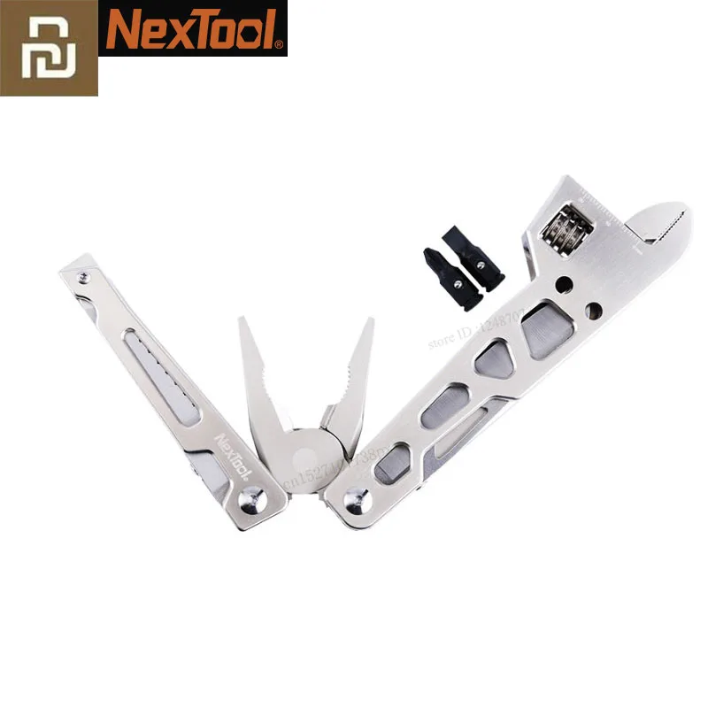 

9IN1 Xiaomi Mijia NEXTOOL Multi-function Folding Knife Multi-Function Clamp,Screwdriver,Wrench,Wood Saw for Home Repair Tool