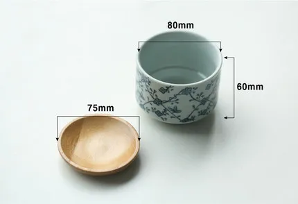 (2 pieces a lot)Japanese wind small ceramic pots