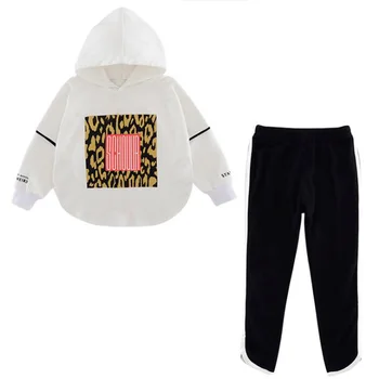 Boutique kids clothing Autumn spring girls set long sleeve tops +pants 2pieces tracksuit Children clothes outfit tracksuit 2