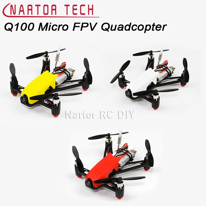 Новейший Лидер продаж Q100 100 мм микро FPV гоночный Квадрокоптер база на NZ32 Полетный