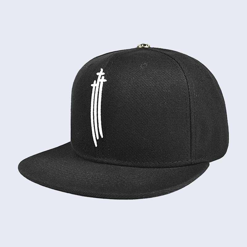 

2018 New Hairwear Korean wave cap letter embroidery bend fashion cap male hip hop travel visor mesh cap female
