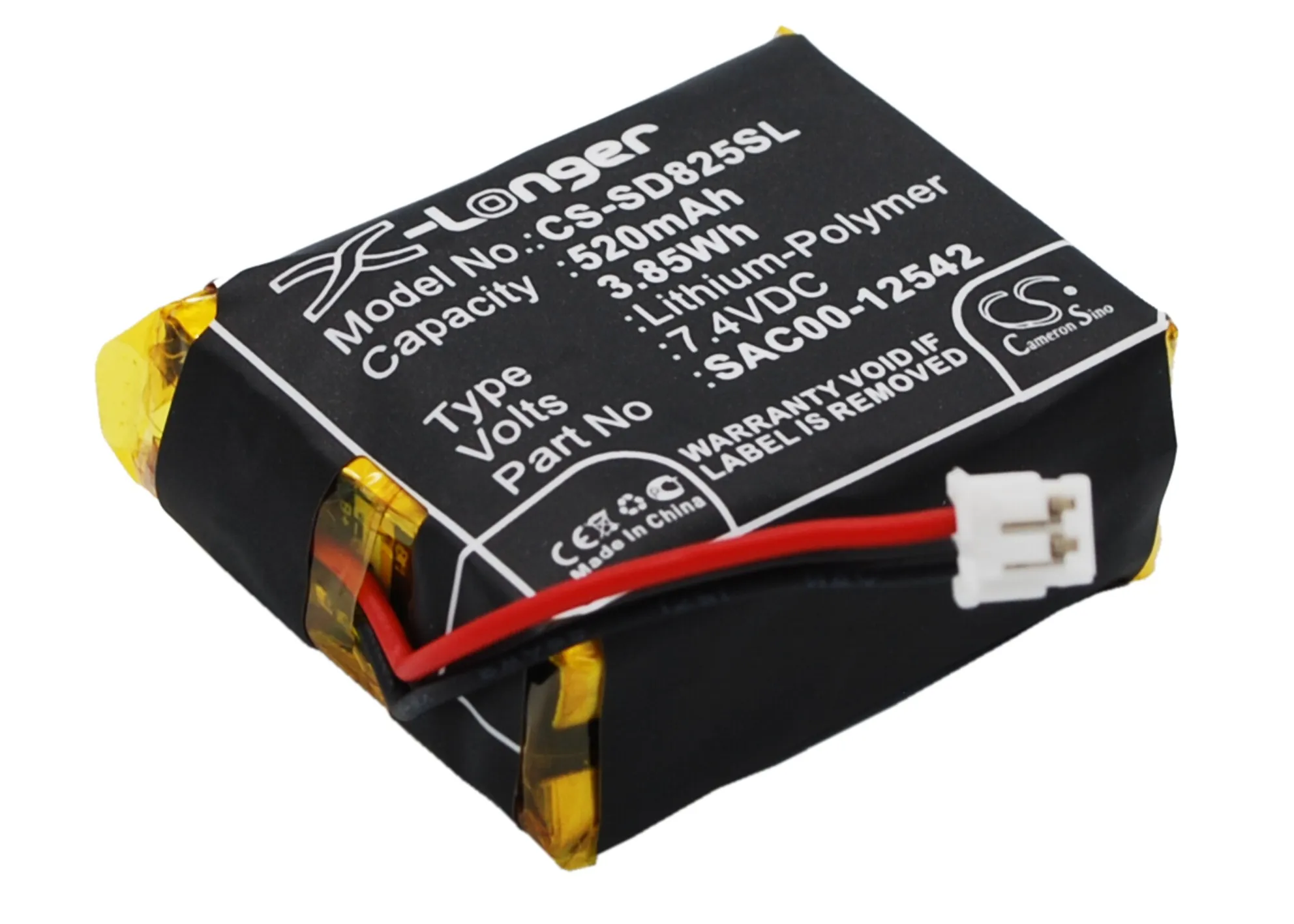Cameron Sino 520mAh SAC00 12542 батареи для SportDog D 1875 13794 SD 1825 3225 ST 101SA 101SH|Цифровые аккумуляторы| |