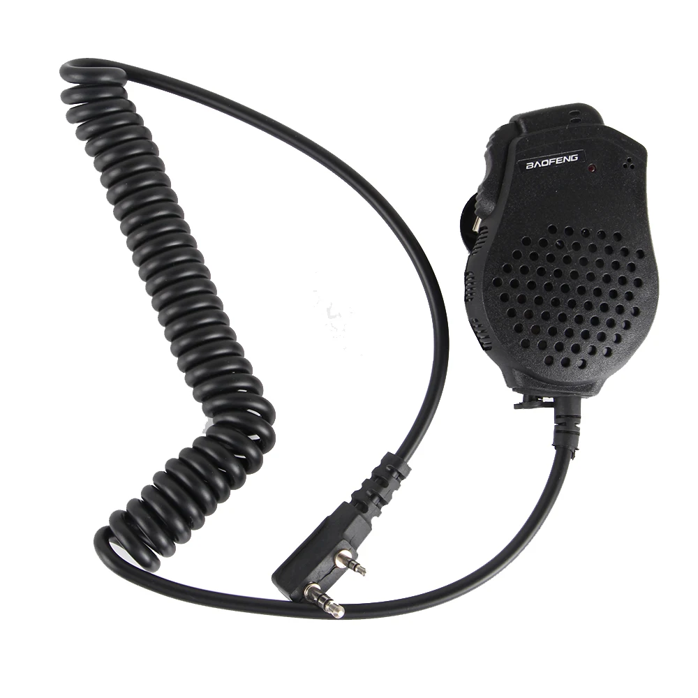 

New Baofeng Speaker Mic Microphone Dual PTT For Baofeng Two Way Radio UV-82 UV-82L UV-8D UV-89 UV-82HP Series Portable Radio