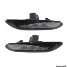 2 Pcs LED Side Marker Lights Turn Signal Lights Indicator For BMW E82 E60 E90