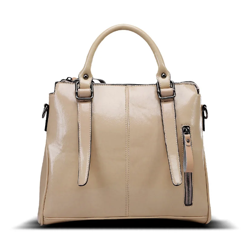 Leather Bags Handbags Women Famous Brands Casual Leather Bags Handbags Women Famous Brands Casual Trunk Tote Spanish Brand Shoulder Bag Las Large Bolsos Mujer In Top Handle From