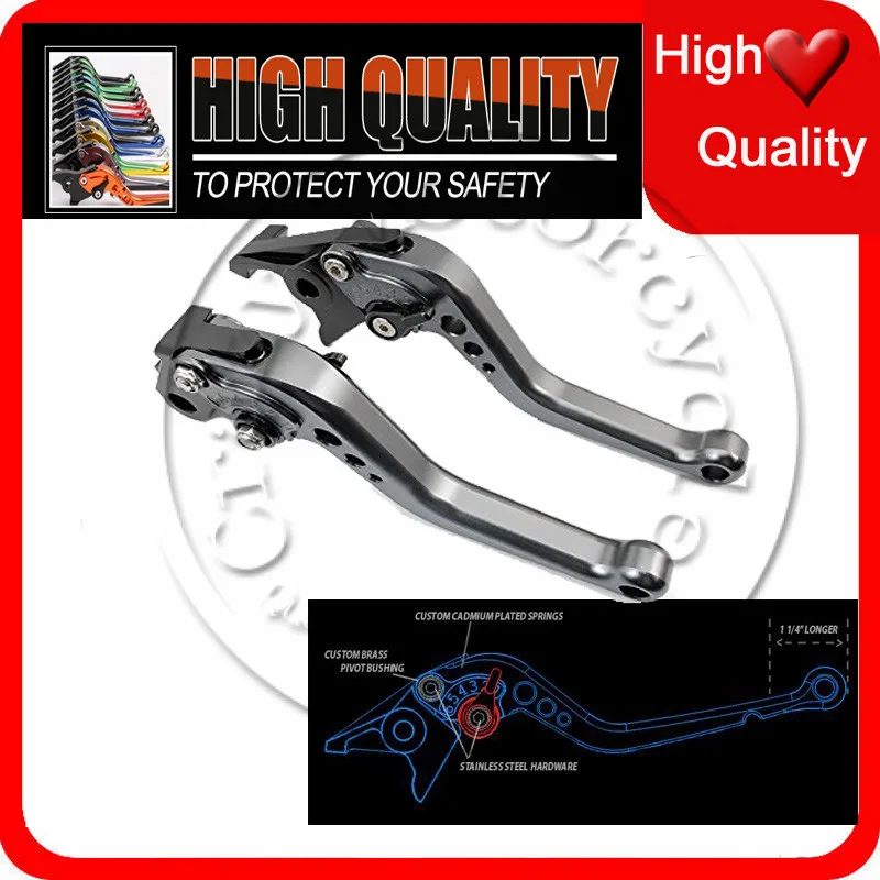 

Long Brake Clutch Levers For Aprilia RSV MILLE DORSODURO 1200 Ducati MS4 M900 996 748 ST4 ST3 MTS1000SDS SPORT GT 1000 Motorbike